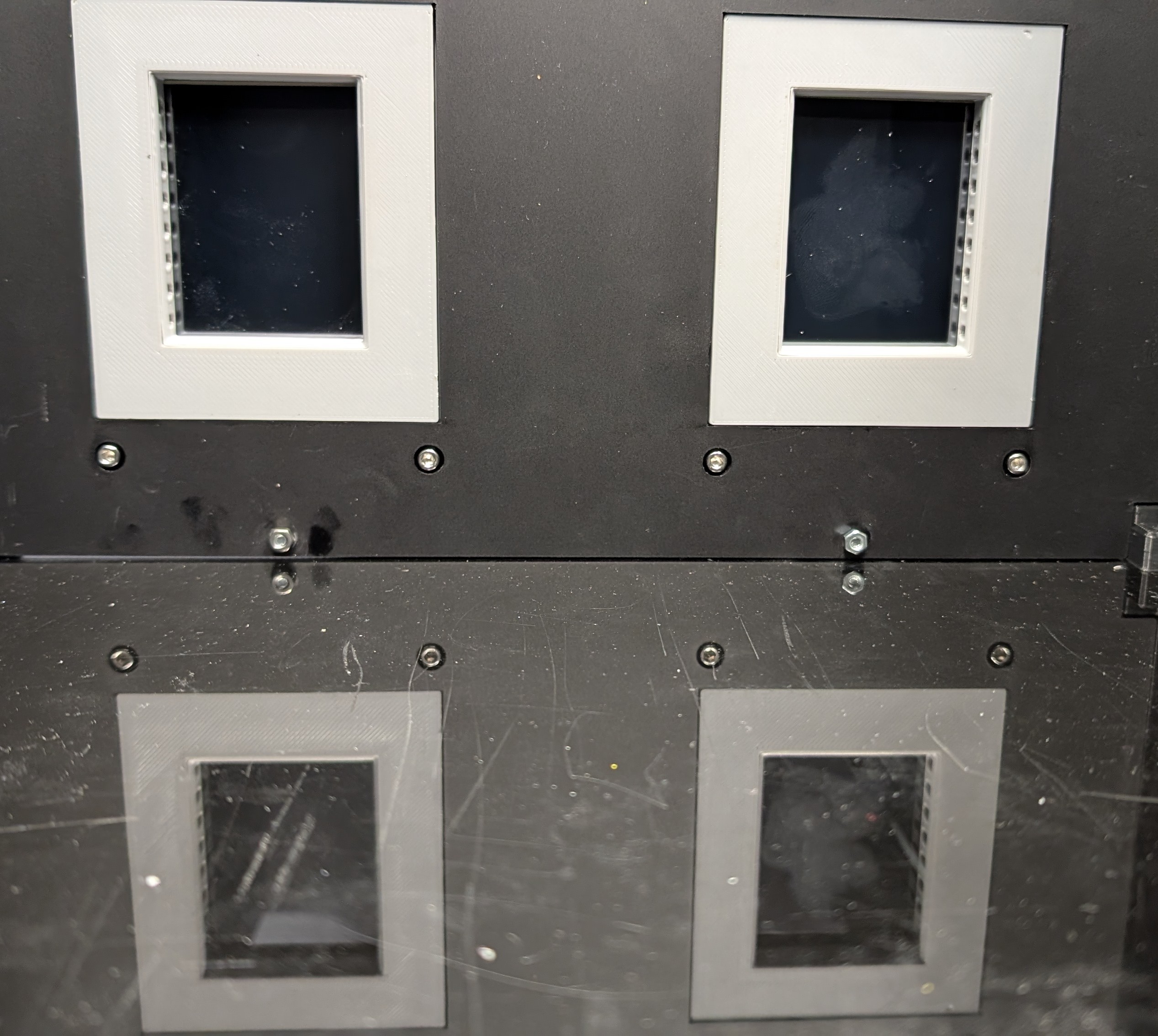 Screen module inside view