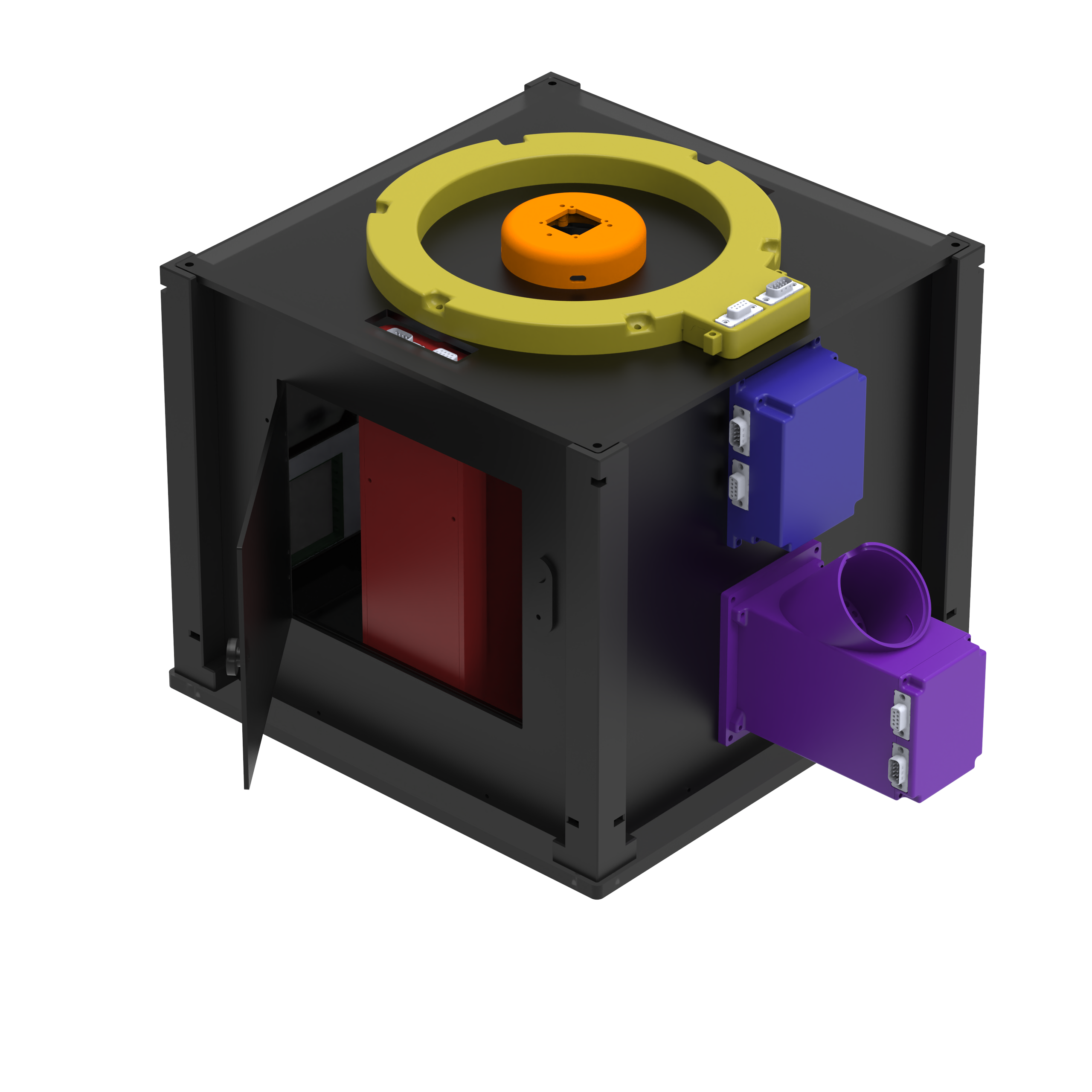 3D render of the BEATBox enclosure